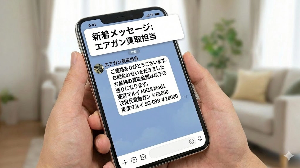 実際の問い合わせ返信の様子