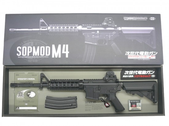 東京マルイ] SOPMOD M4 次世代電動ガン｜ミリタリーグッズ.COM