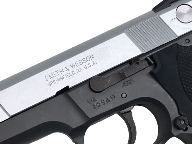 [ウエスタンアームズ] S&W ショーティ40 2トーン