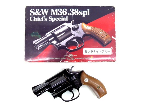 [タナカ] M36 チーフスペシャル 2in ミッドナイトブルー