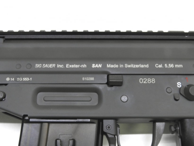 [GHK] SIG SG553 GBB リアル刻印カスタム