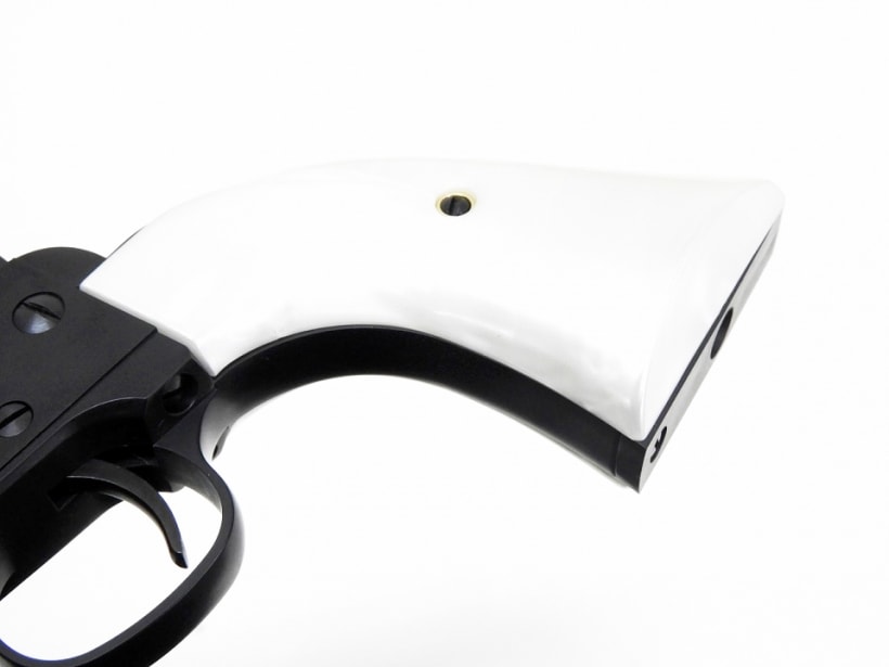 [マルシン] SAA.45 シビリアン マットブラック パールプラグリップ