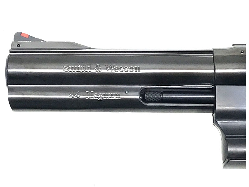 [マルシン] M29 クラシック 5インチ WディープブラックABS ハーフチェッカー木製グリップ