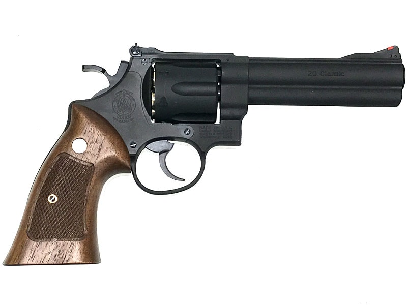 [マルシン] M29 クラシック 5インチ ブラックHW ハーフチェッカー木製グリップ