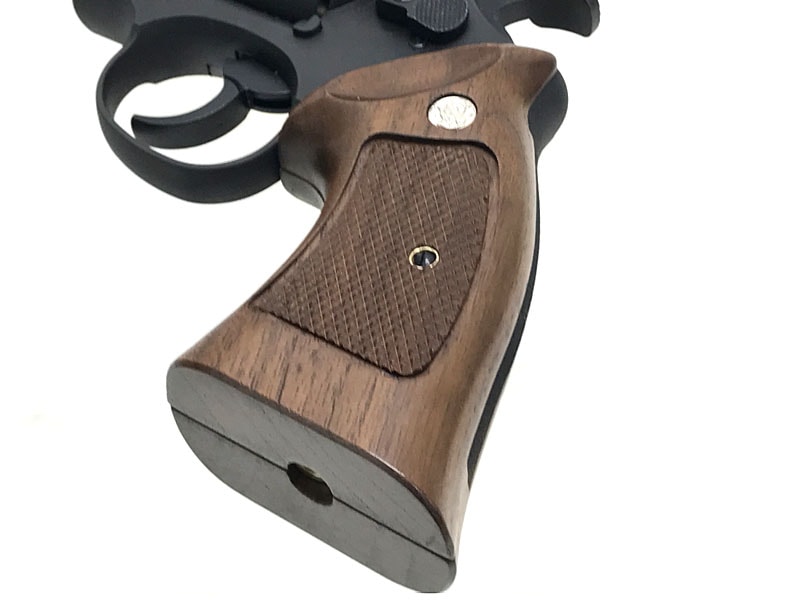 [マルシン] M29 クラシック 5インチ ブラックHW ハーフチェッカー木製グリップ
