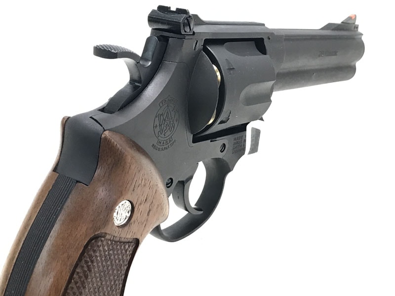 [マルシン] M29 クラシック 5インチ ブラックHW ハーフチェッカー木製グリップ