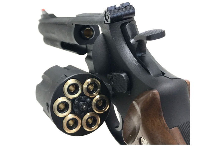 [マルシン] M29 クラシック 5インチ ブラックHW ハーフチェッカー木製グリップ