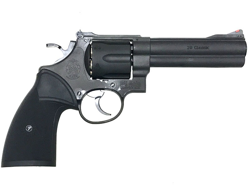[マルシン] M29 クラシック 5インチ ブラックHW プラグリップ付