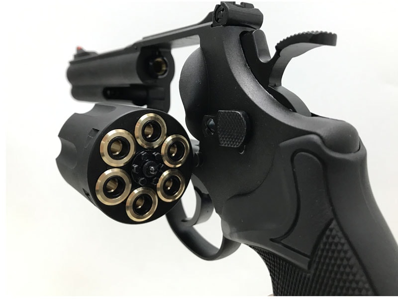 [マルシン] M29 クラシック 5インチ ブラックHW プラグリップ付