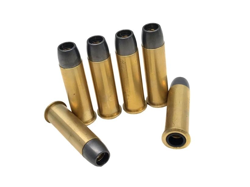 [マルシン] SAA.45 キャバルリー シルバー 木製グリップ