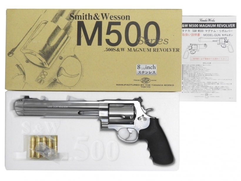 [タナカ] S&W M500 8-3/8インチ ステンレス