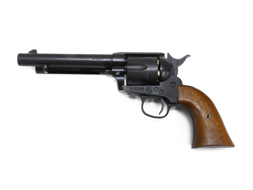 [マルシン] SAA.45 アーティラリー マットブラック 木製グリップ