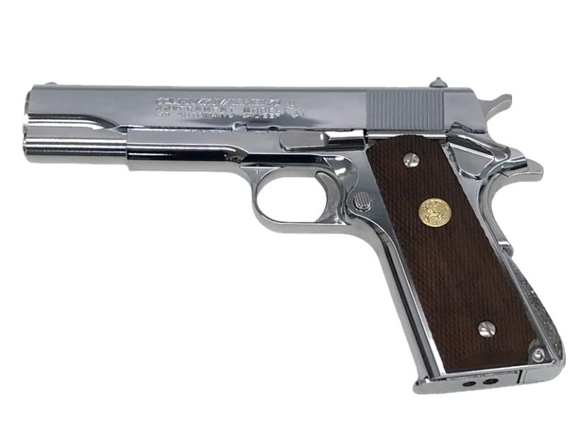 [東京マルイ] コルト ガバメント MK IV シリーズ70 ニッケルフィニッシュ