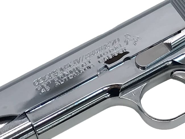[東京マルイ] コルト ガバメント MK IV シリーズ70 ニッケルフィニッシュ