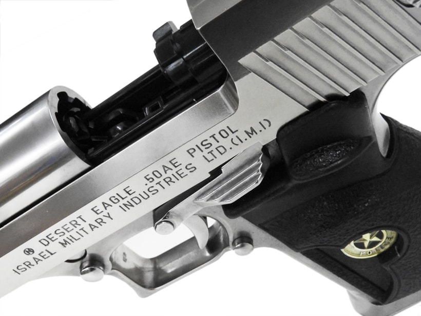 [東京マルイ] デザートイーグル 50AE 10インチ レオンカスタム (シルバー)