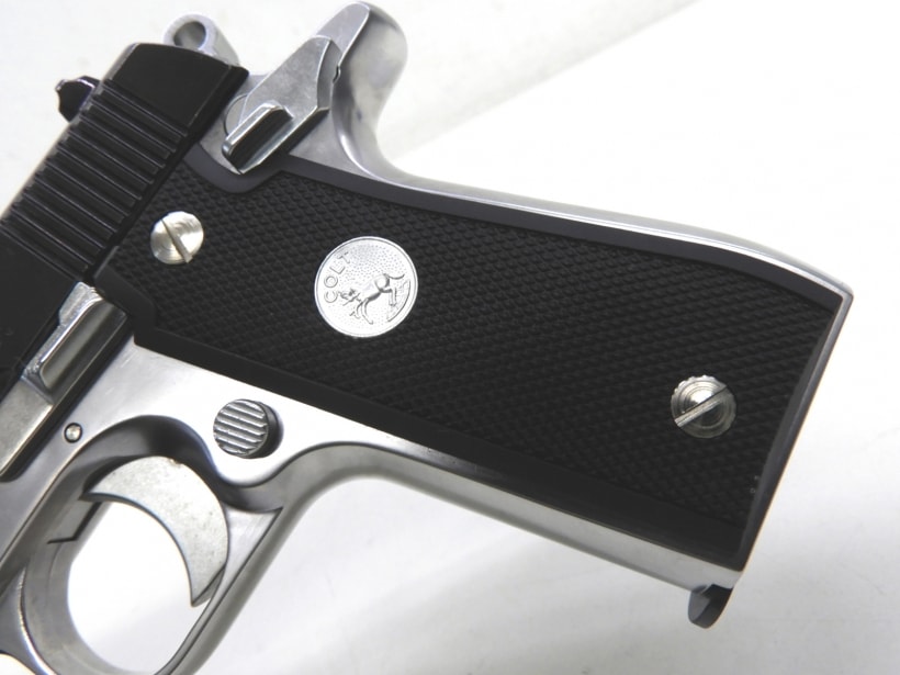 [タナカ] コルトガバメント.380AUTOハーフシルバー