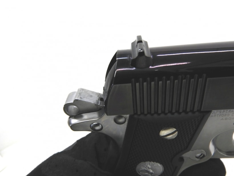 [タナカ] コルトガバメント.380AUTOハーフシルバー