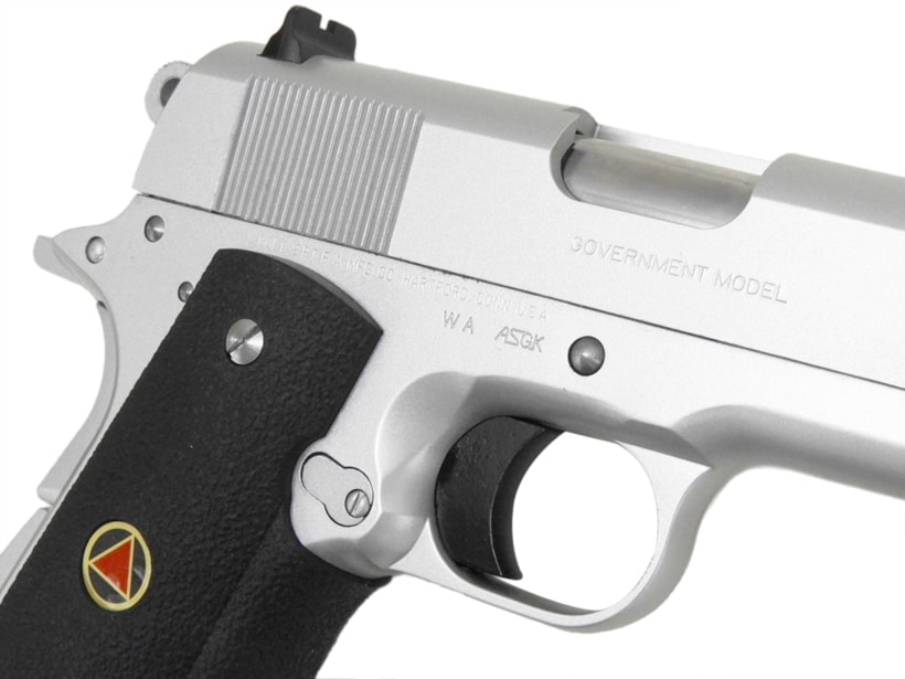 [ウエスタンアームズ] コルトデルタエリート オールシルバー