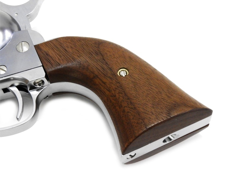 [マルシン] SAA.45 シビリアン シルバー 木製グリップ