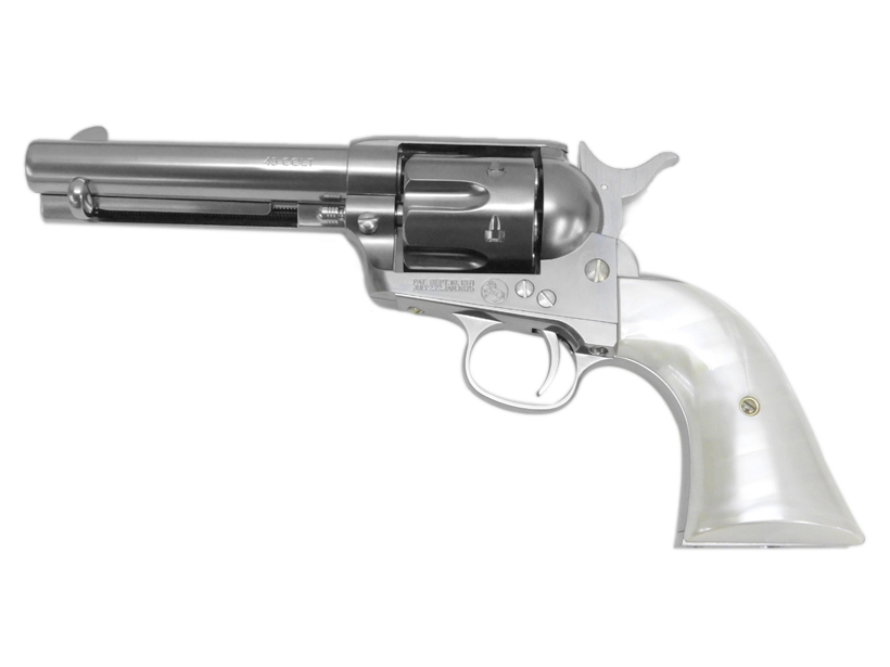 [マルシン] SAA.45 アーティラリー シルバー パールプラグリップ