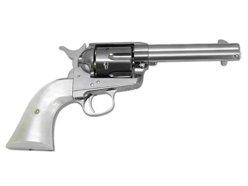 [マルシン] SAA.45 アーティラリー シルバー パールプラグリップ