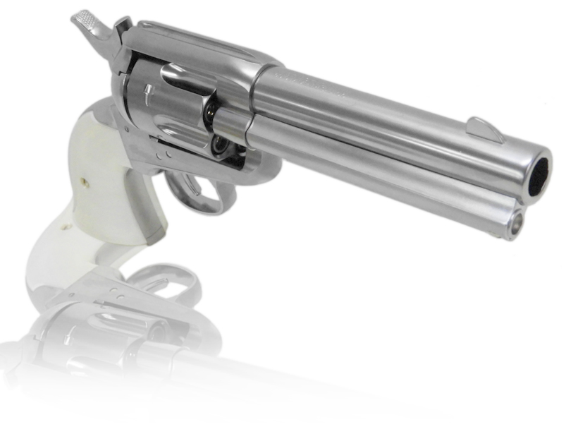 [マルシン] SAA.45 アーティラリー シルバー パールプラグリップ