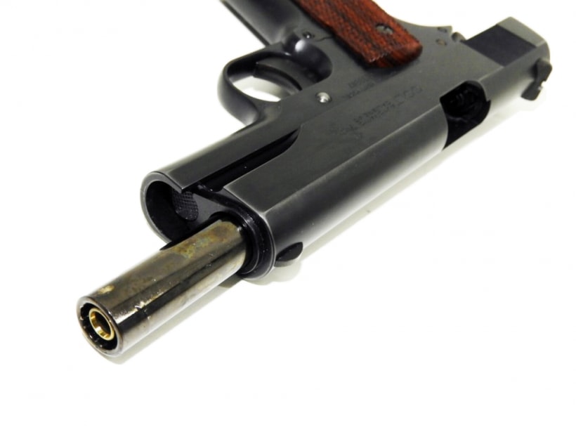 [ウエスタンアームズ] コルト M1911 コマーシャル DX リアルスチール