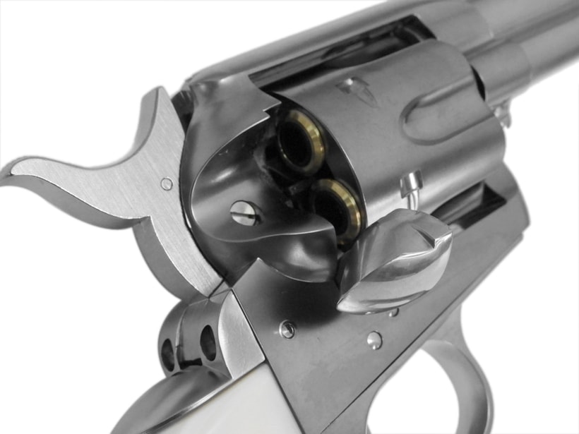[マルシン] SAA.45 シビリアン シルバー パールプラグリップ