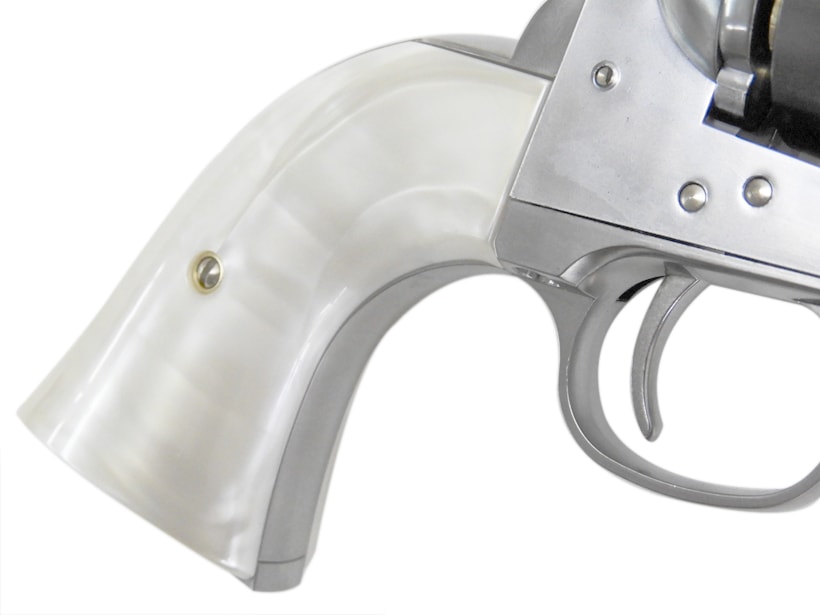 [マルシン] SAA.45 シビリアン シルバー パールプラグリップ