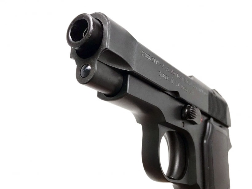 [ウエスタンアームズ] ベレッタ M1934 カーボンブラック HW 黒染め