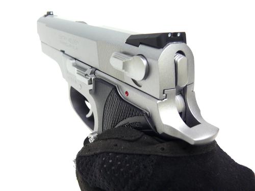 [ウエスタンアームズ] S&W ショーティ40 オールシルバー 春SP