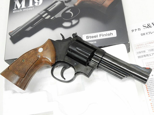 [タナカ] M19 4in スチールフィニッシュ