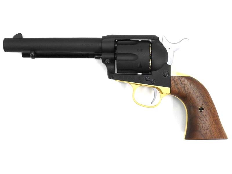 [マルシン] SAA.45 アーティラリー ブラススタイル HW 木製グリップ
