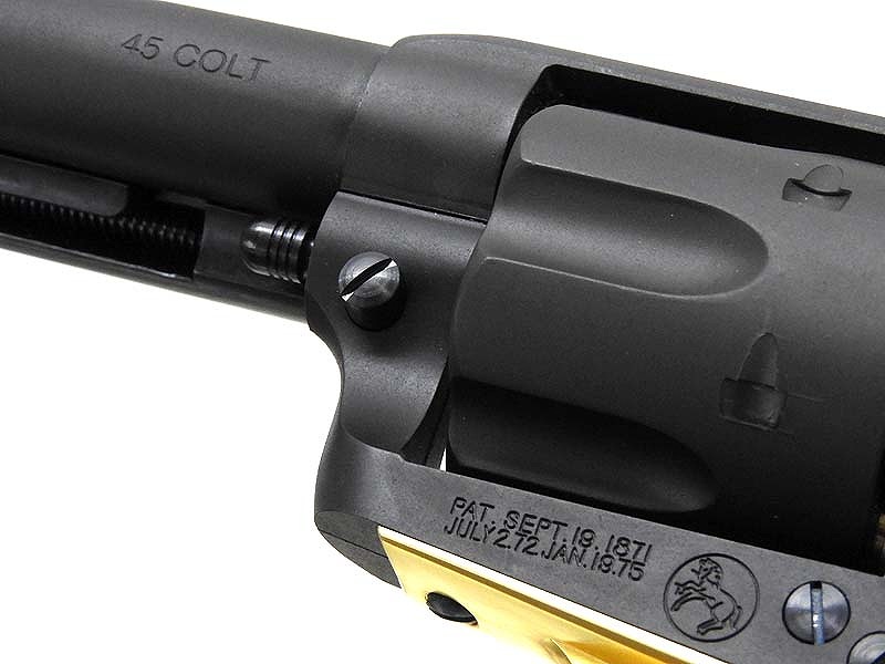 [マルシン] SAA.45 アーティラリー ブラススタイル HW 木製グリップ