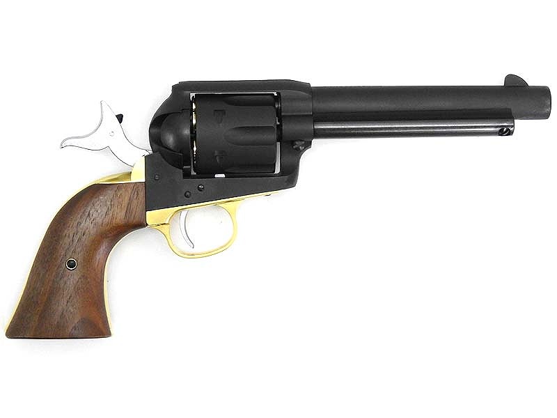 [マルシン] SAA.45 アーティラリー ブラススタイル HW 木製グリップ