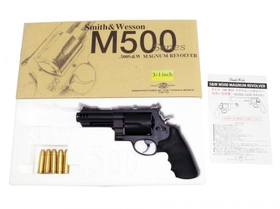 [タナカ] S&W　M500  3+1インチ