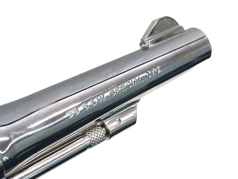 [タナカ] S&W M10 ミリタリー&ポリス 4インチ .38スペシャル ニッケルフィニッシュ Ver.3