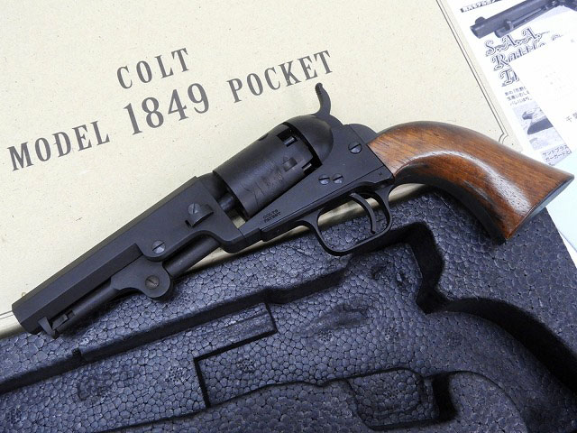 [CAW] コルト M1849 Pocket - 5連発 4インチ HW