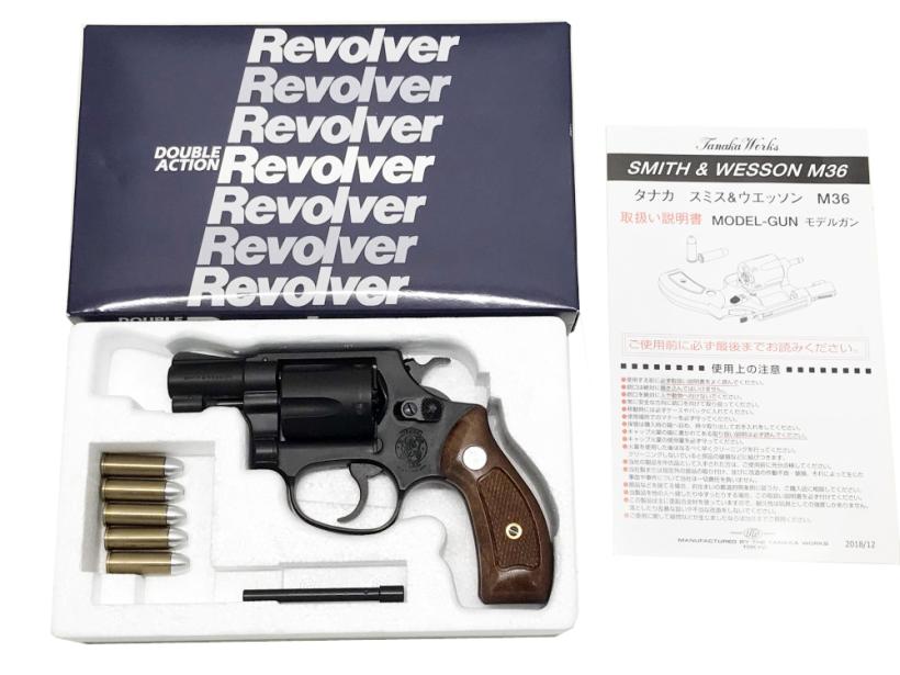 [タナカ] S&W M36 チーフスペシャル 2インチ HW Ver.2