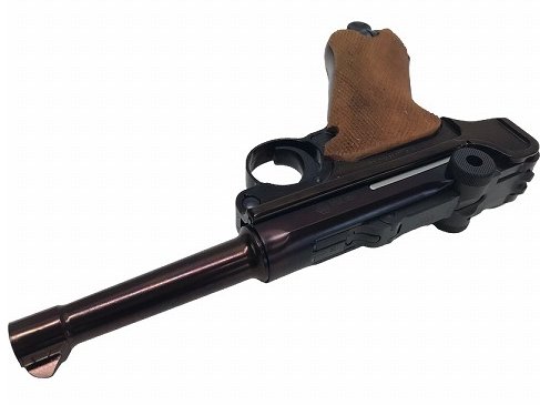 [タナカ] ルガー P08 4インチ ミッドナイトゴールド 限定 木製グリップ