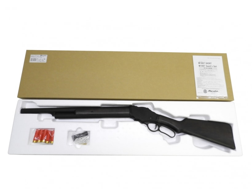 [マルシン] M1887 ガーズガン マットブラックHW 木製ストック
