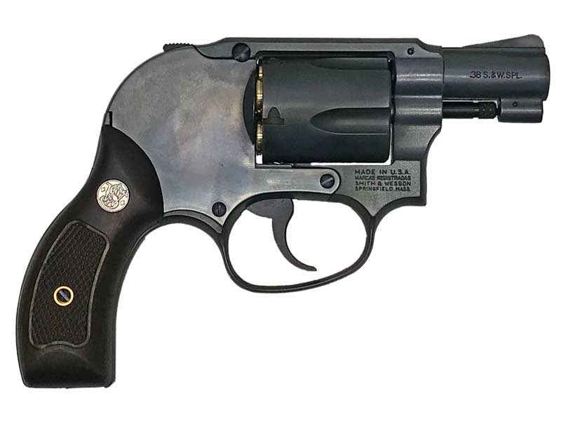 [マルシン] S&W M49 ボディーガード 木目調プラサービスグリップ エクセレントHW