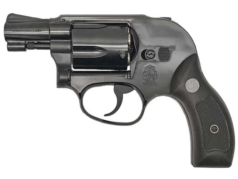 [マルシン] S&W M49 ボディーガード 木目調プラサービスグリップ WディープブラックABS