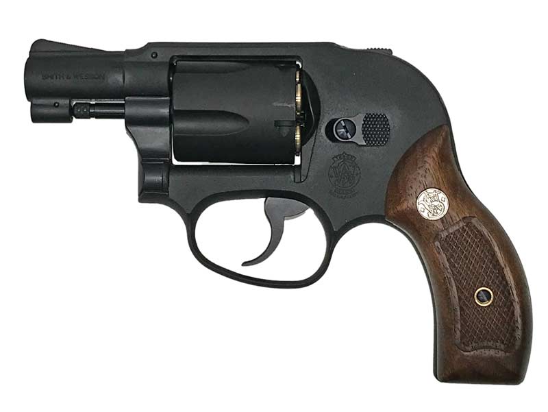 [マルシン] S&W M49 ボディーガード 木製サービスグリップ ブラックHW