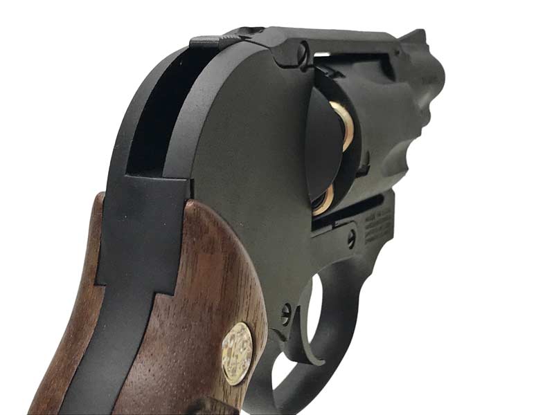 [マルシン] S&W M49 ボディーガード 木製サービスグリップ ブラックHW