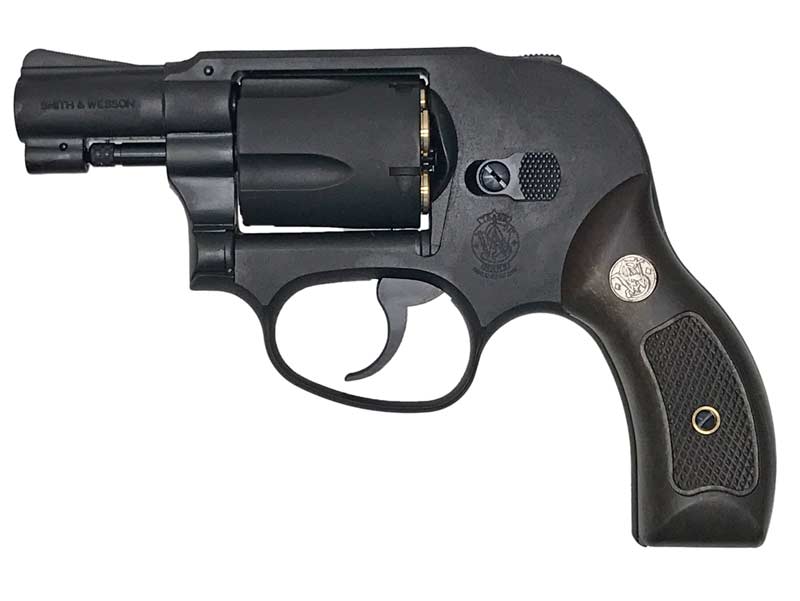 [マルシン] S&W M49 ボディーガード 木目調プラサービスグリップ ブラックHW