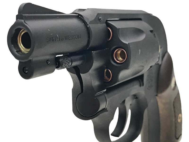[マルシン] S&W M49 ボディーガード 木目調プラサービスグリップ ブラックHW