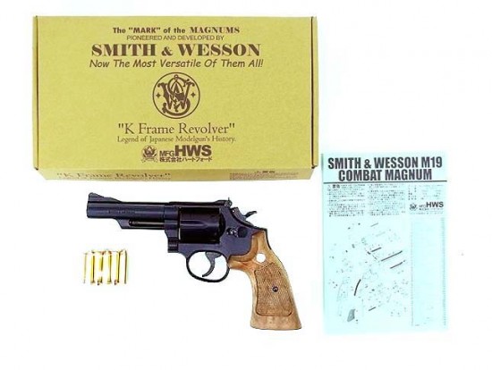 [ハートフォード] S&W M19 コンバットマグナム 4インチ HW ブルーブラック