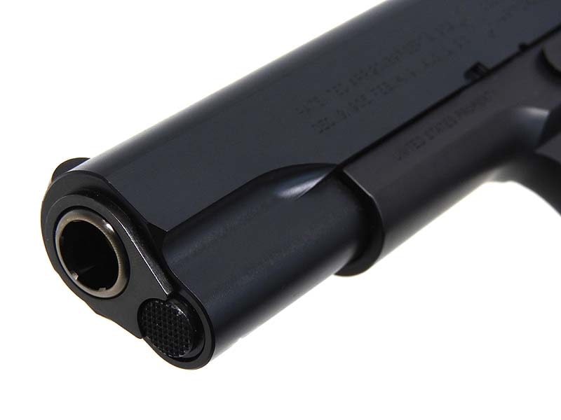 [ウエスタンアームズ] コルトガバメントM1911 ブラックアーミー 木製グリップ付