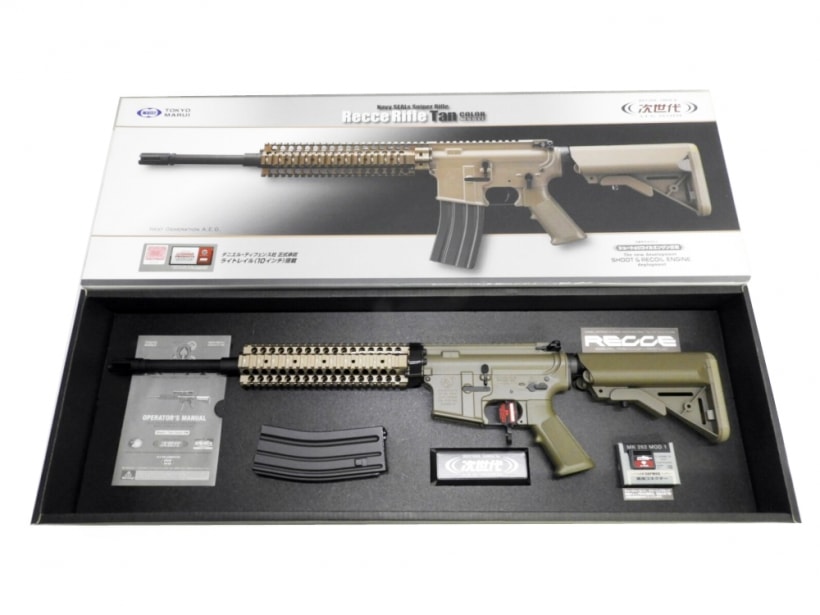 東京マルイ] レシーライフル/RECCE Rifle TAN｜ミリタリーグッズ.COM